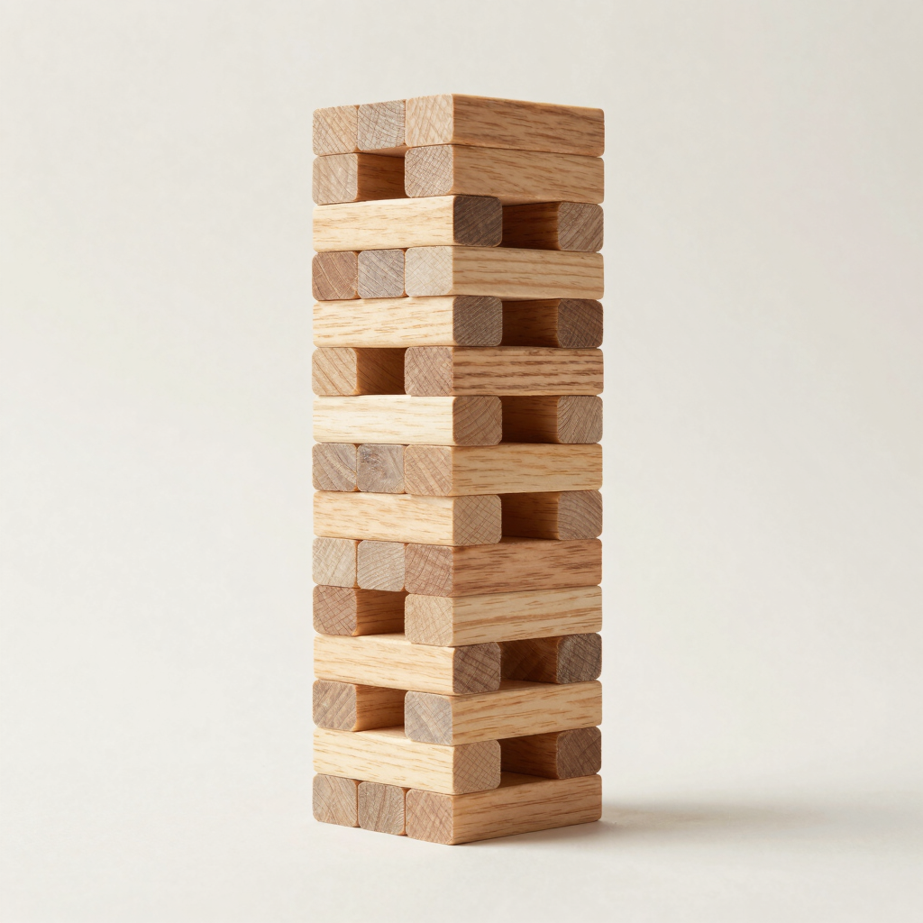 Chunky Wooden Balancing Block Set