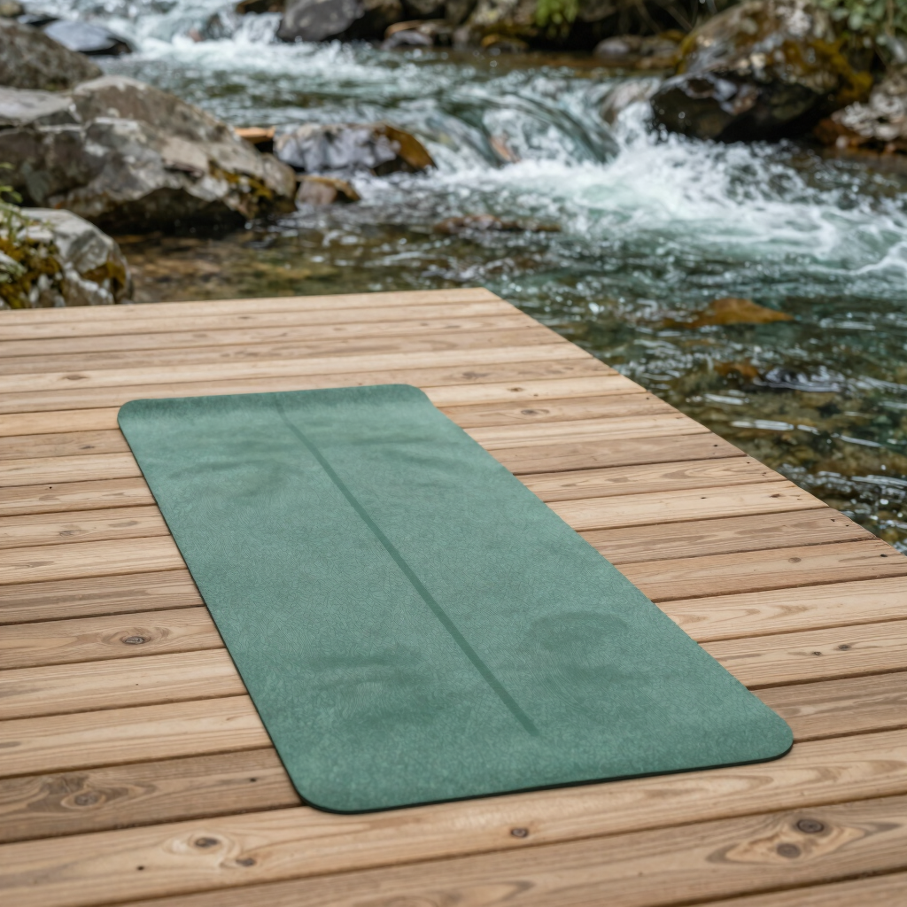 Riverside Yoga Session