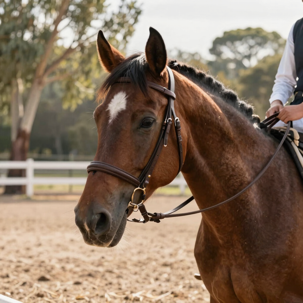 Private Lesson with School Horse