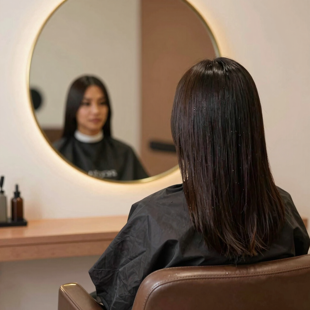 Silk Press and Hydration Treatment