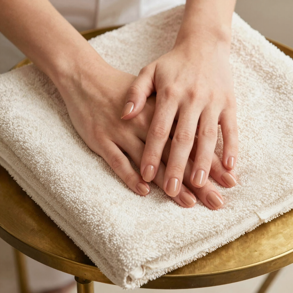 Gel Polish Hand Therapy Manicure