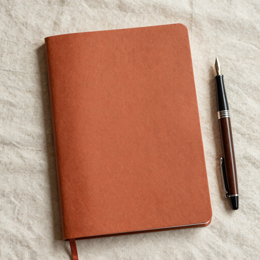 Caderno de Escrita Terracota