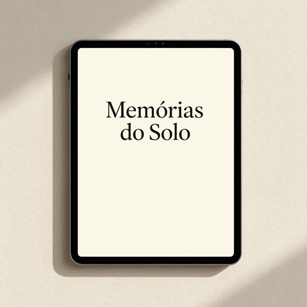 E-book: Memórias do Solo