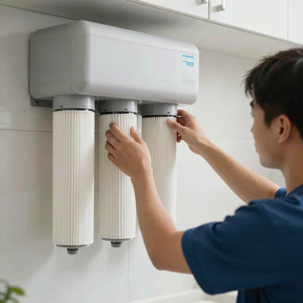 RO Water Purifier Complete Filter Replacement