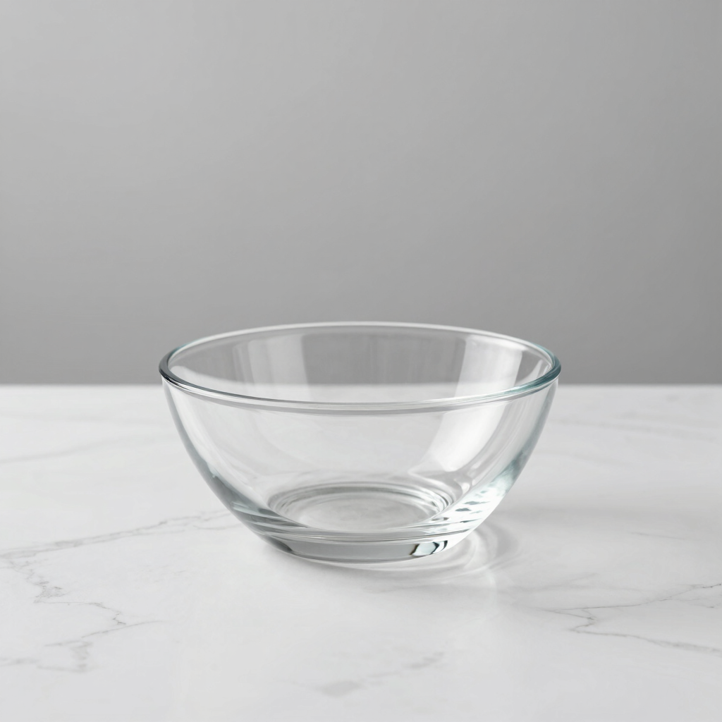 Prism Glass Serving Bowl