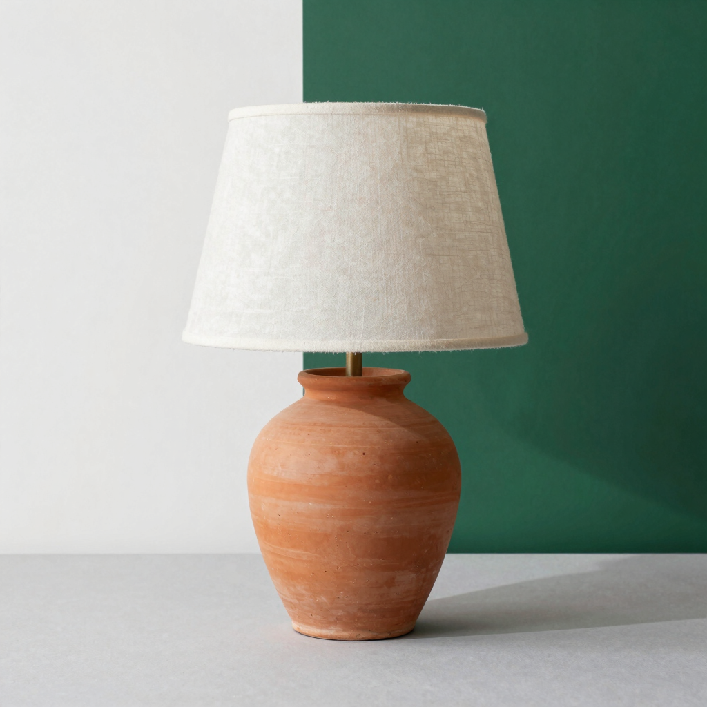 Cylinder Ceramic Table Lamp