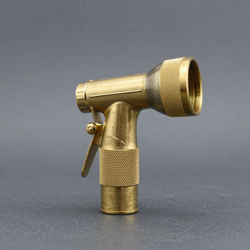 Solid Brass Hose Nozzle