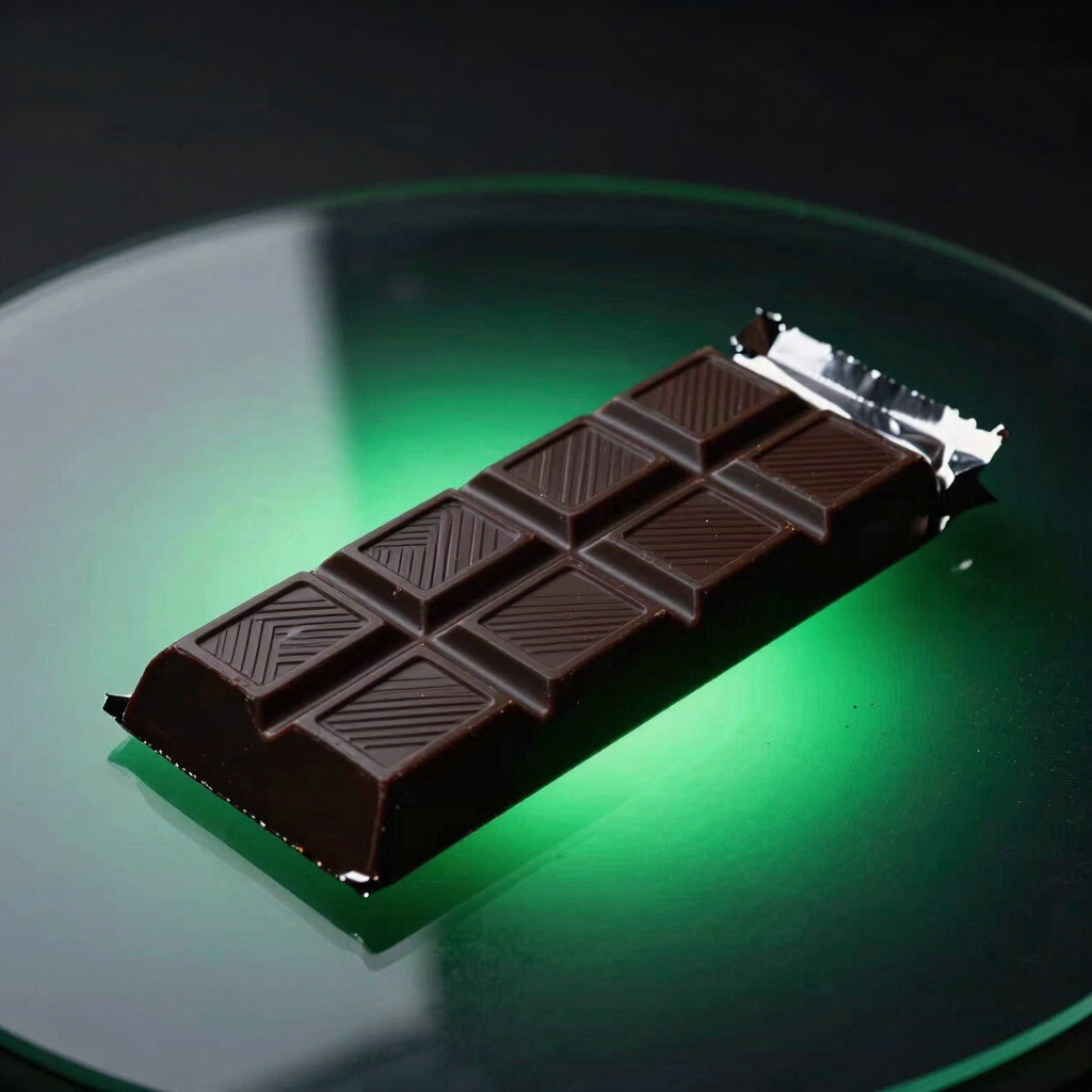 Obsidian Mint Dark Chocolate Bar
