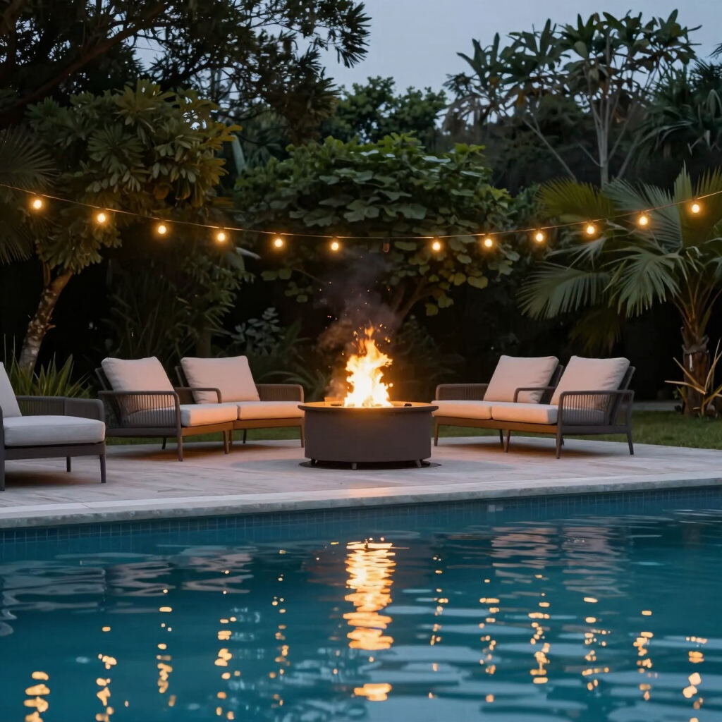 Evening Poolside Lounge Session