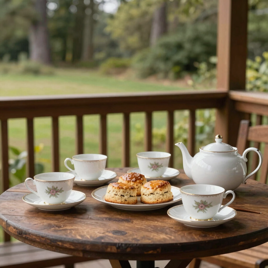 Afternoon Tea on the Veranda