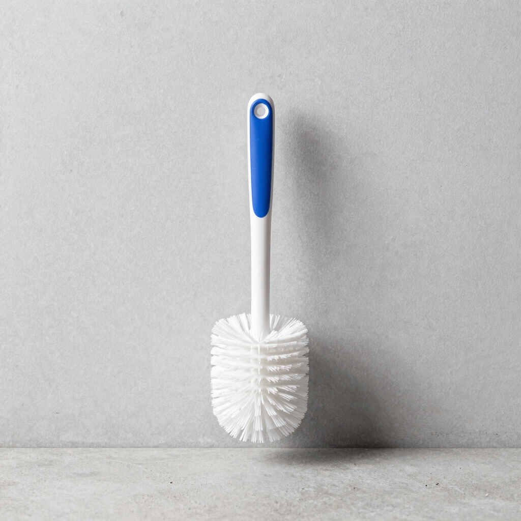 Wall-Mounted Silicone Toilet Brush