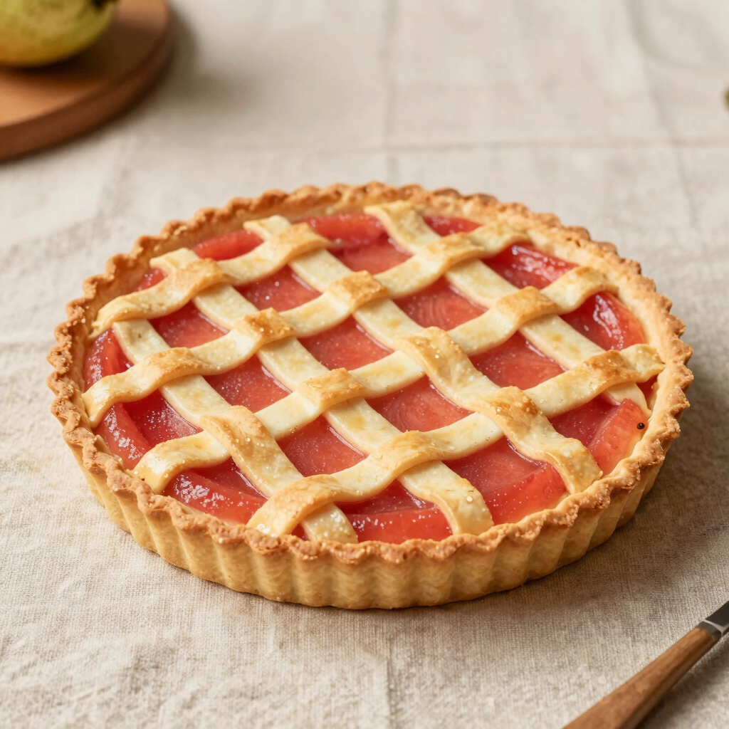 Tarta de Guayaba y Queso Crema