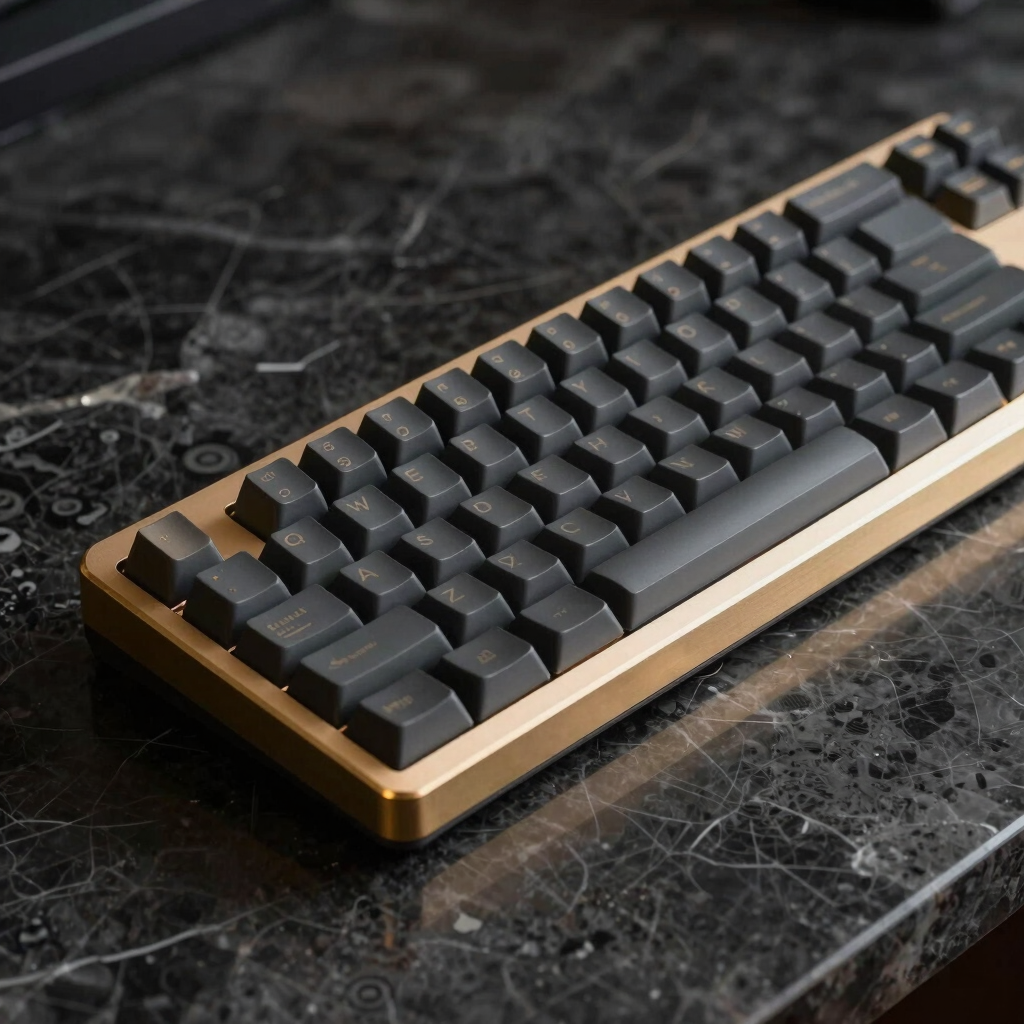 Teclado Mecánico Alquimia Oro
