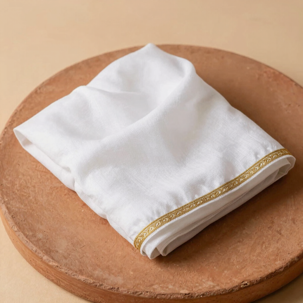 Fine Cotton Netela Shawl