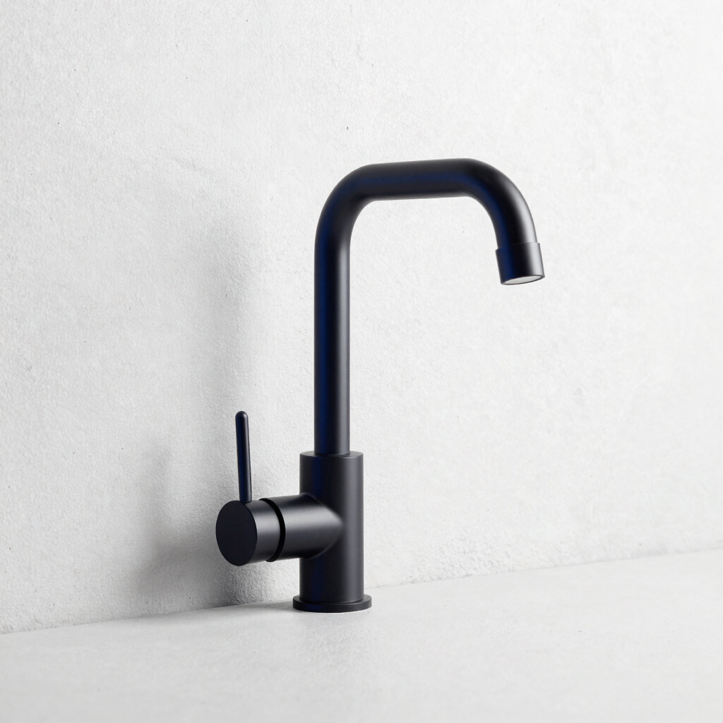Helios Matte Black Mixer Tap