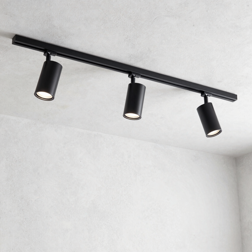 Vector 3-Light LED Track Rail