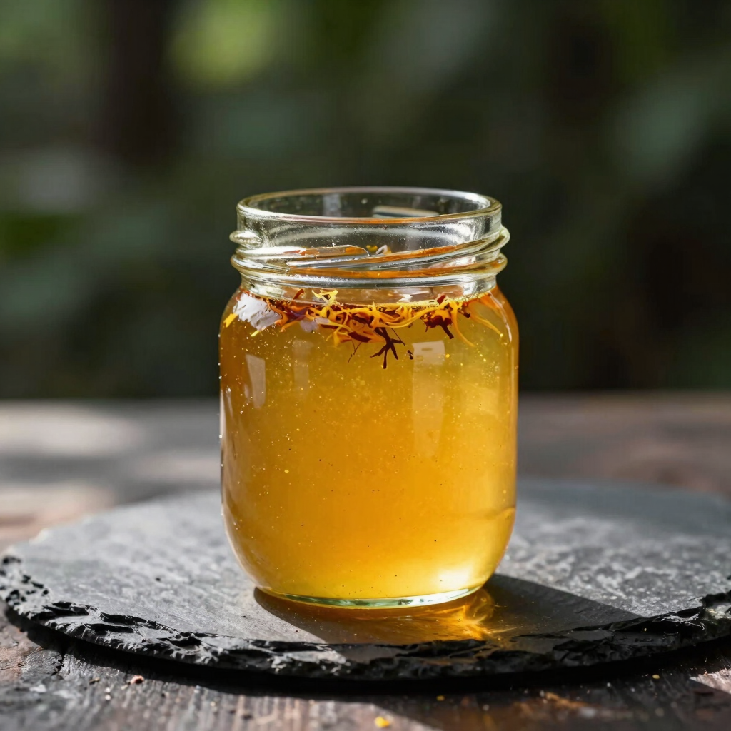 Saffron & Turmeric Infused Honey