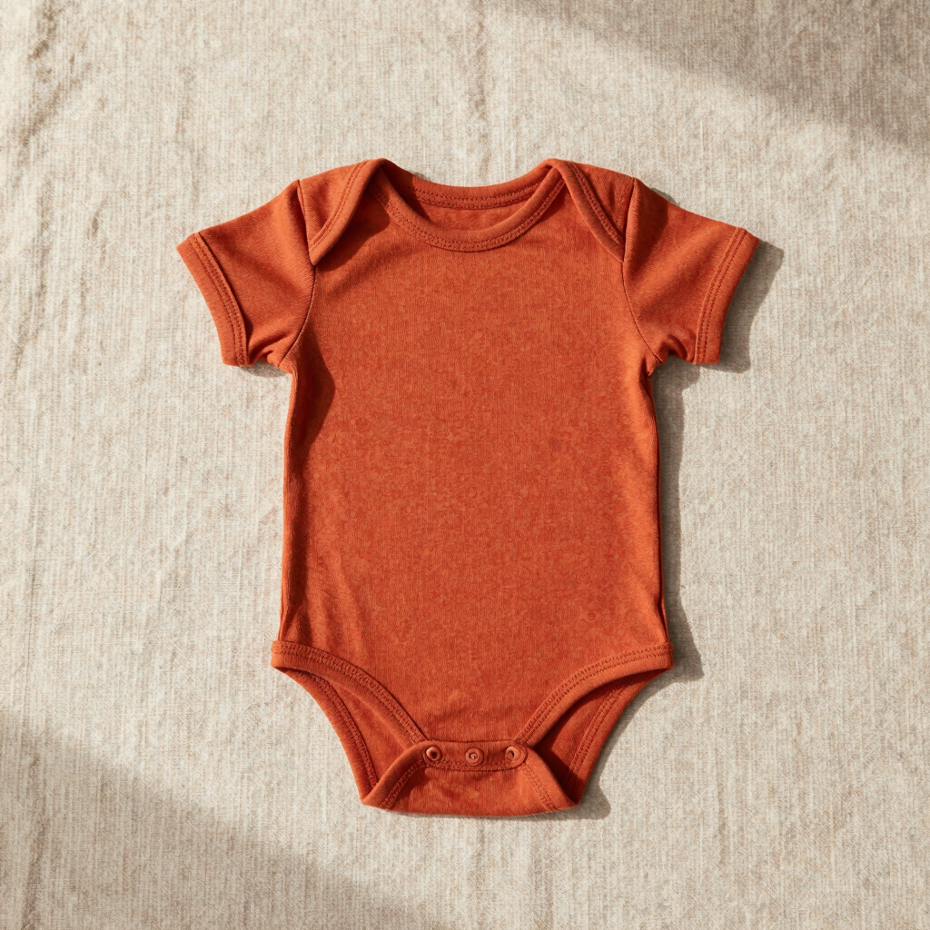 Body Infantil Terracota