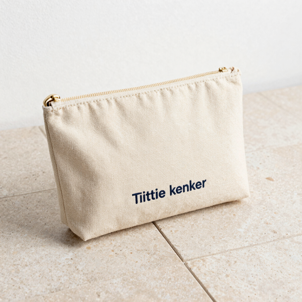 Personalized Canvas Travel Pouch
