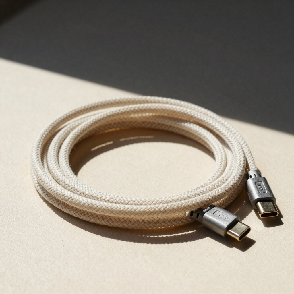 Braided Linen USB-C Cable