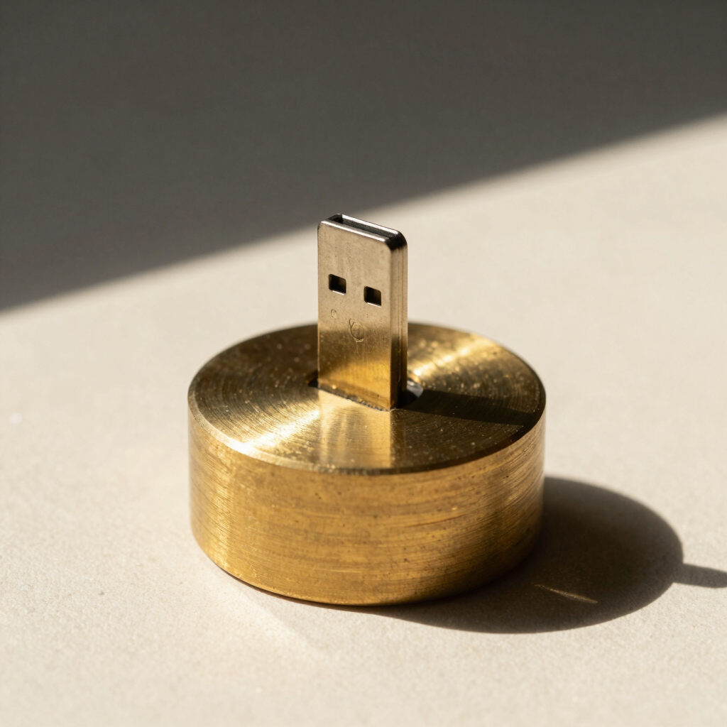 Milled Brass Charging Dock