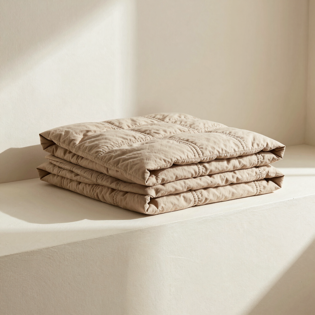 Stitched Clay Bed Quilt