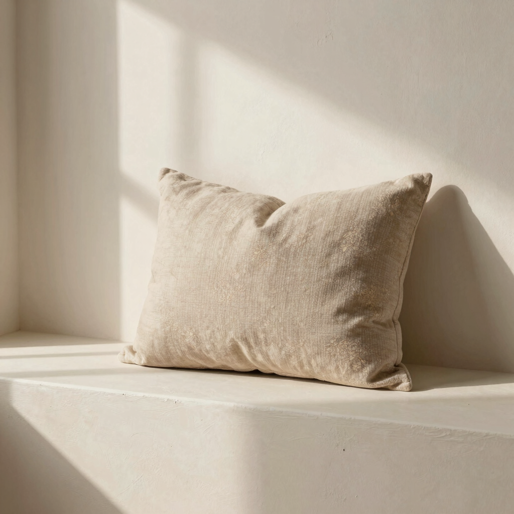 Oatmeal Bouclé Pillow Cover