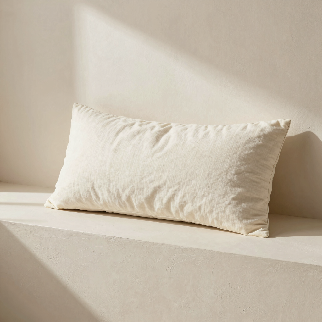 Slub Cotton Lumbar Cover