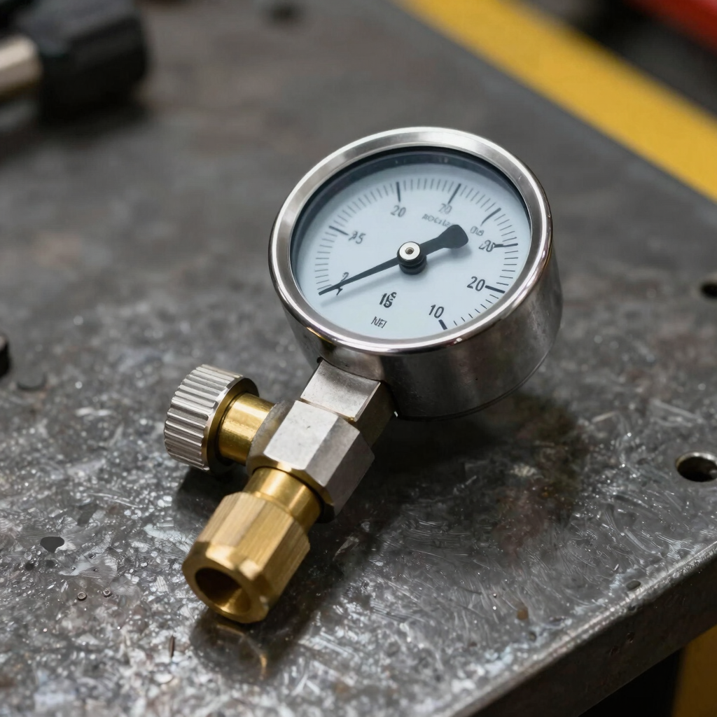 Glycerin-Filled Pressure Gauge