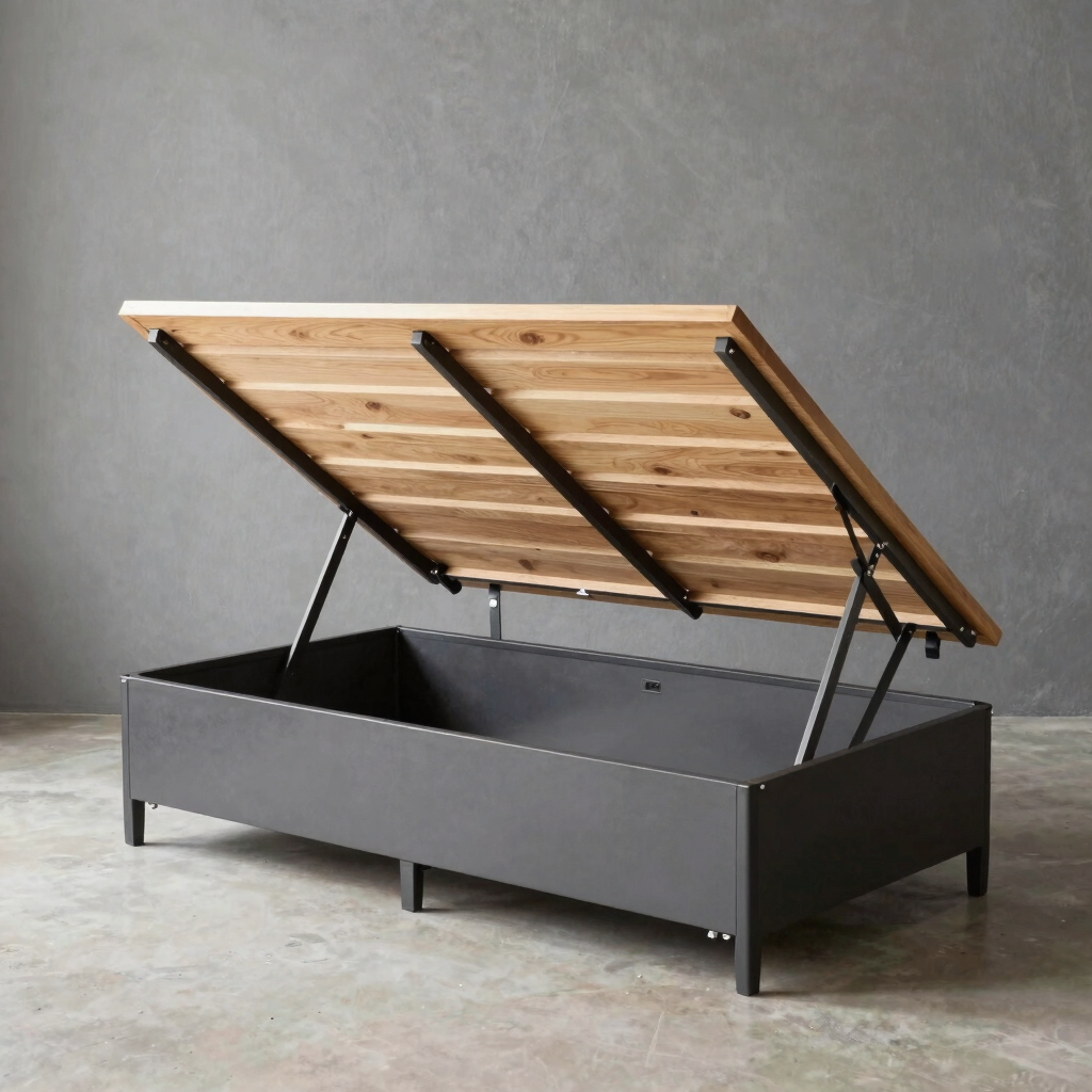 Lift Top Hydraulic Bed Frame