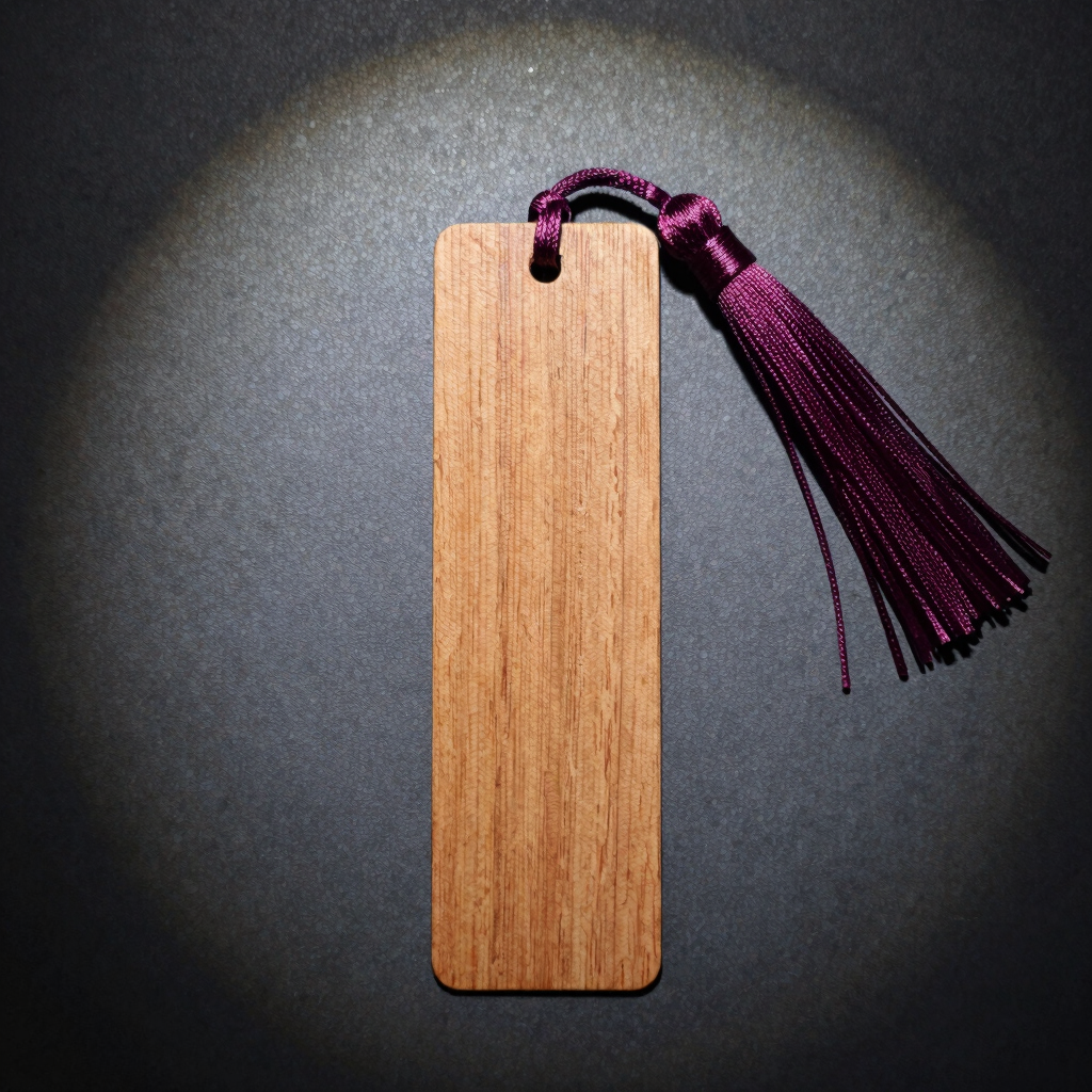 Heirloom Cherry & Leather Bookmark