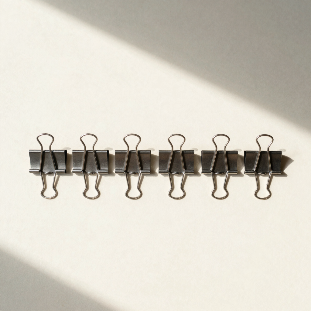 Spring Steel Paper Clamps