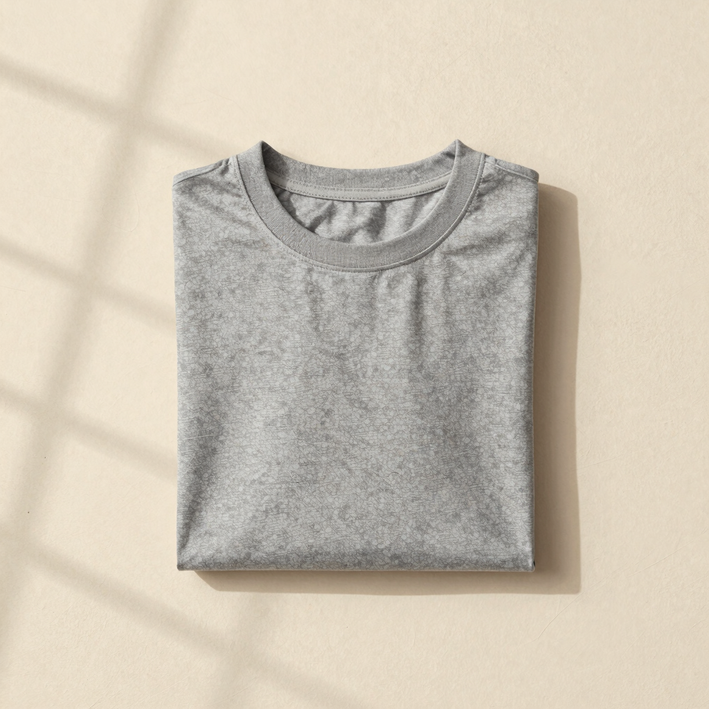 Mock-Neck Heavy Tee