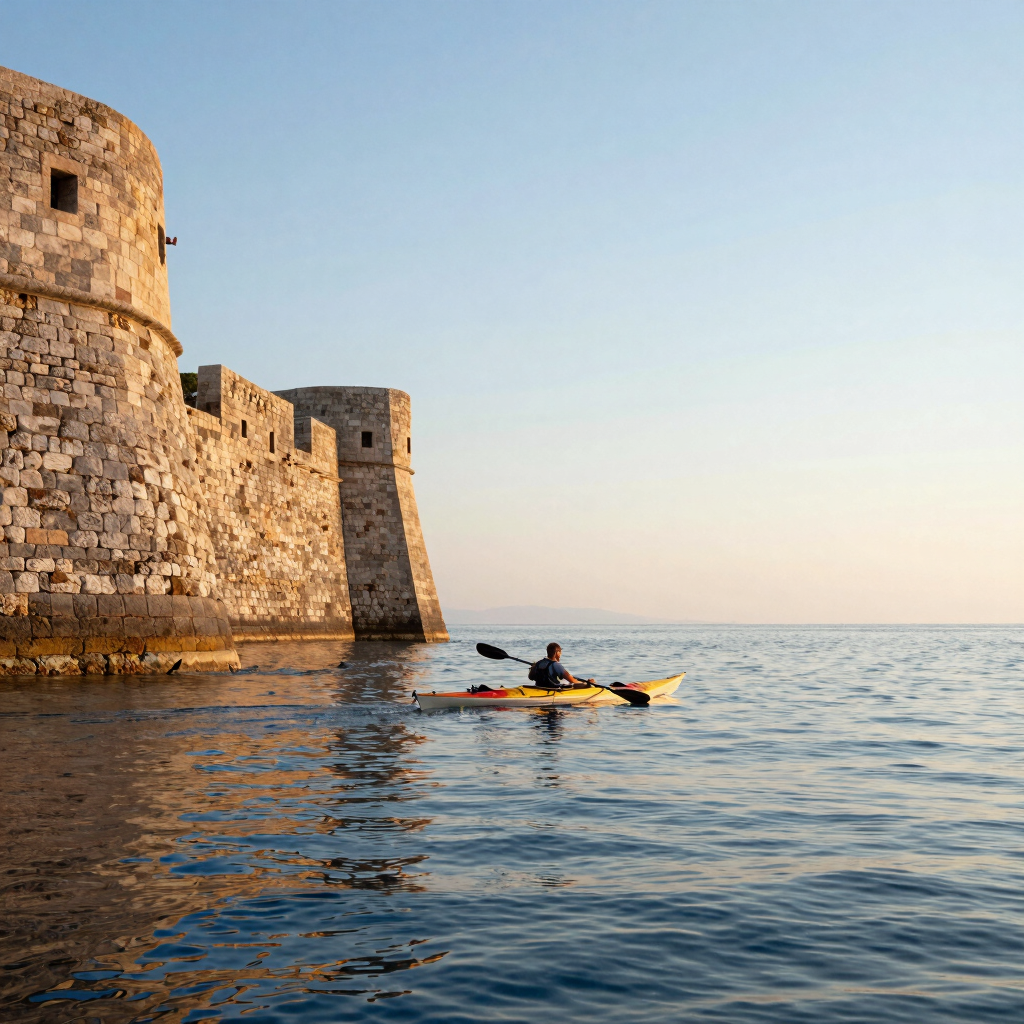 Sunset Kayaking & Lokrum Island Caves