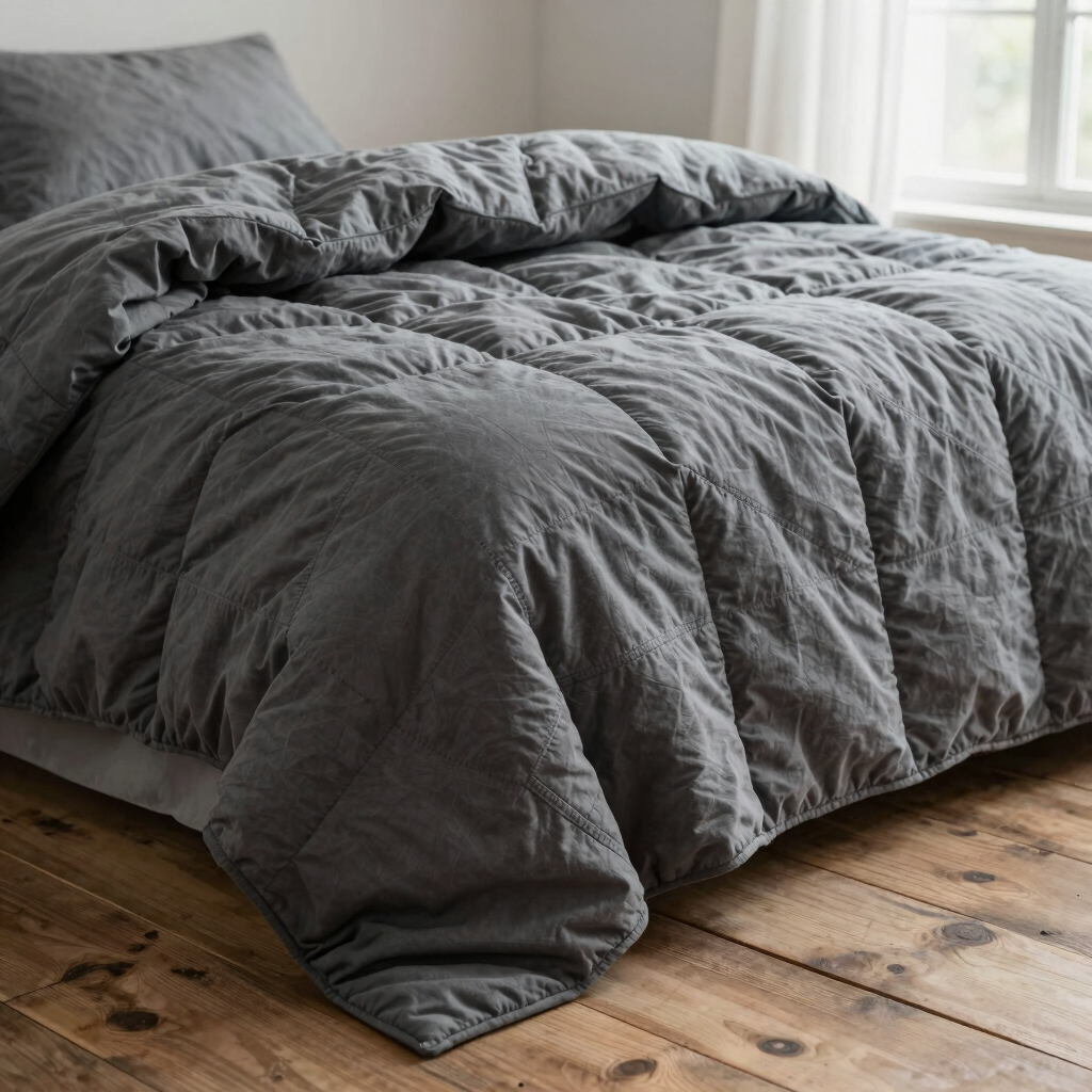 Slub Cotton Bed Quilt
