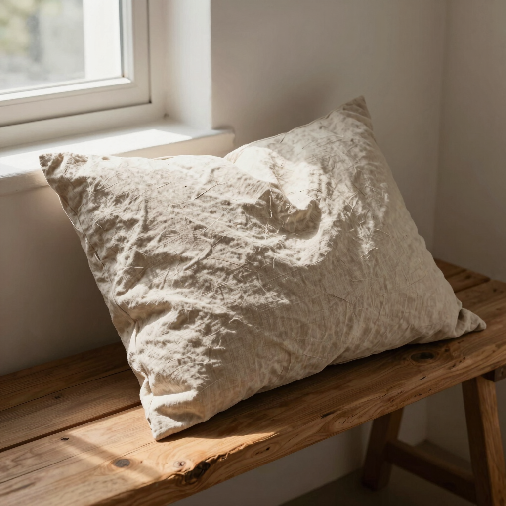 Washed Linen Pillow Cover