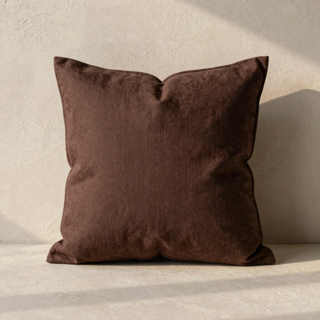 Umber Tactile Cushion Cover