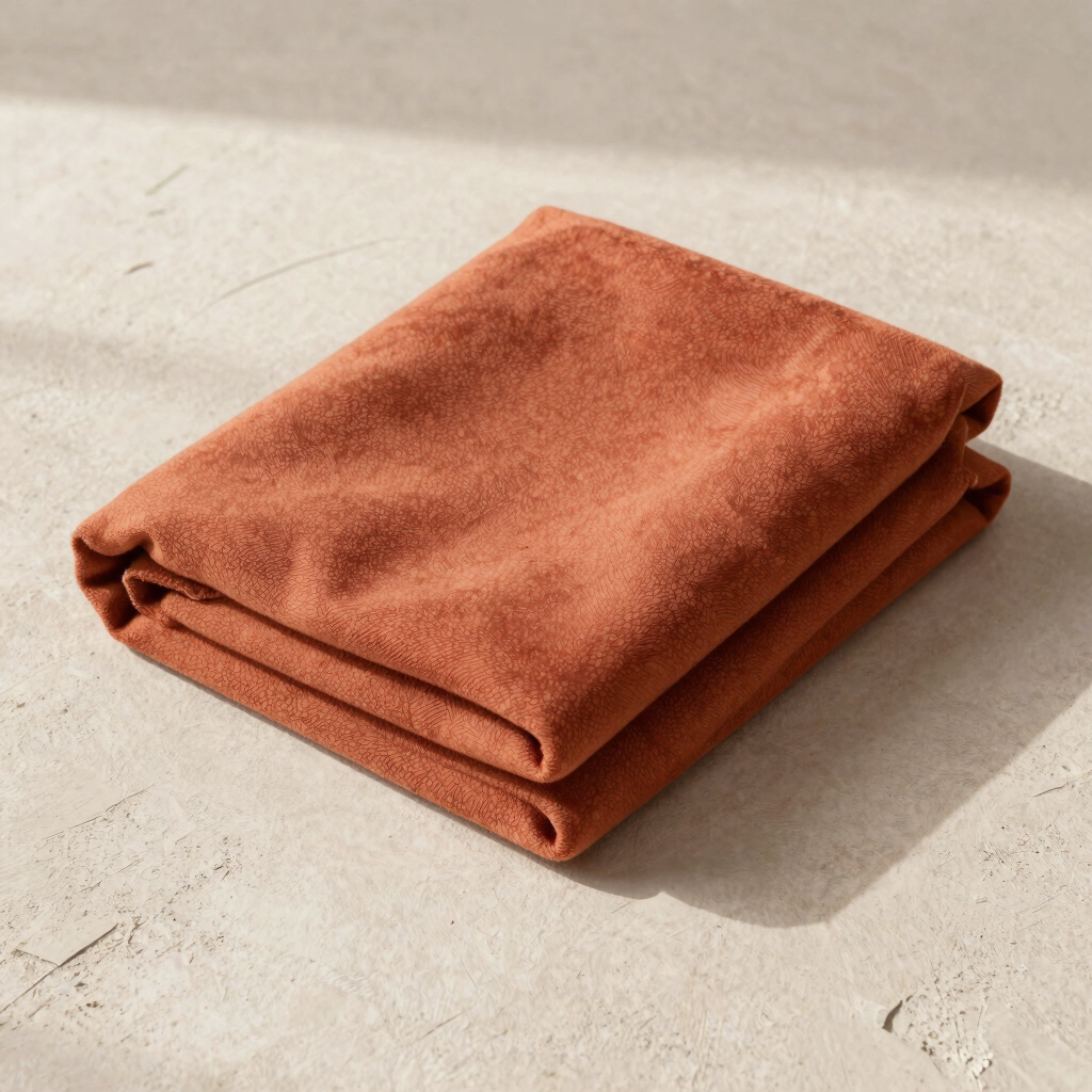 Terra Cotta Textured Blanket