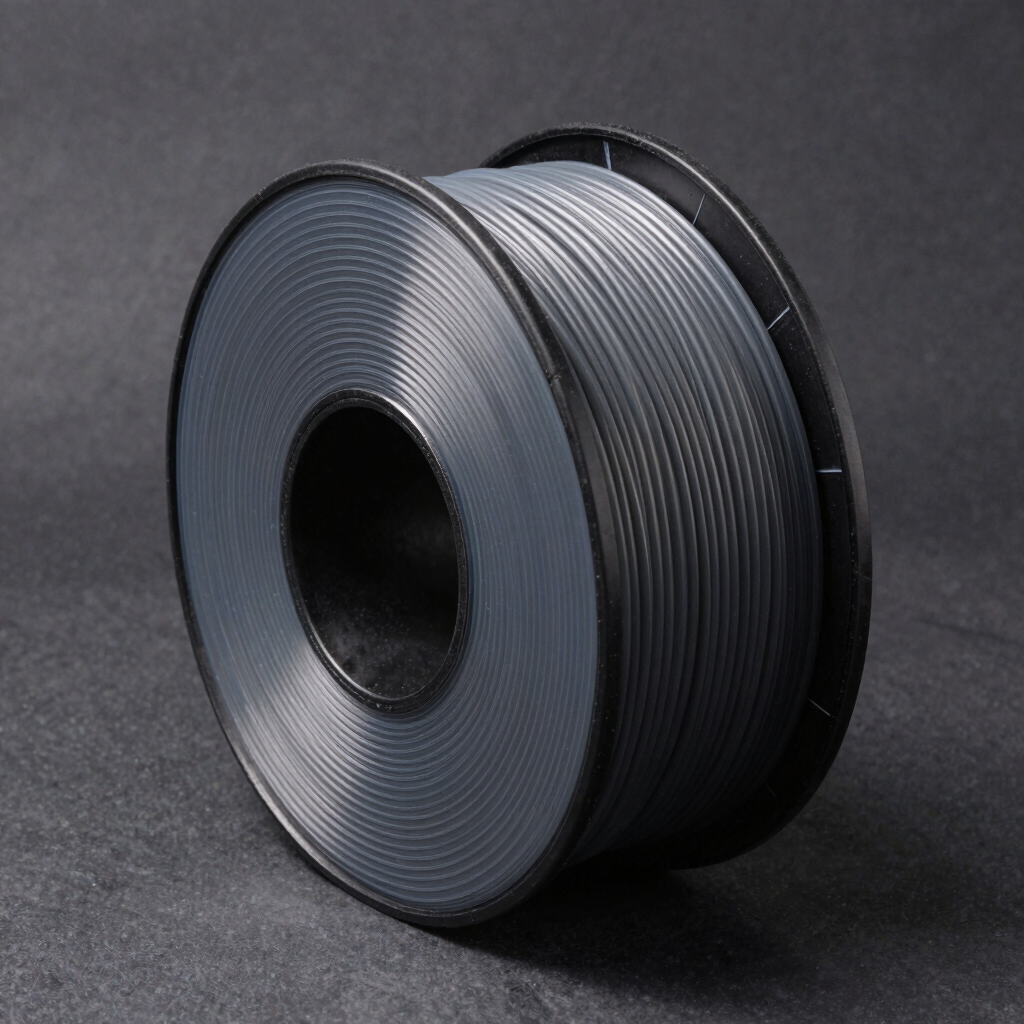 Filamento TPU Flexível Charcoal