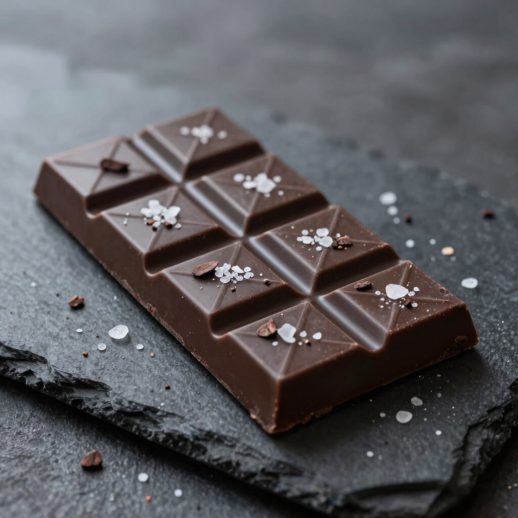 Sea Salt & Cocoa Nib Chocolate Bar