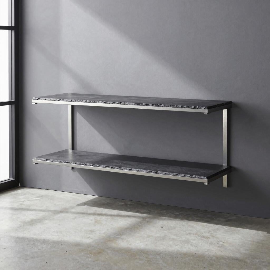 Conduit Dual-Tier Wall Shelf