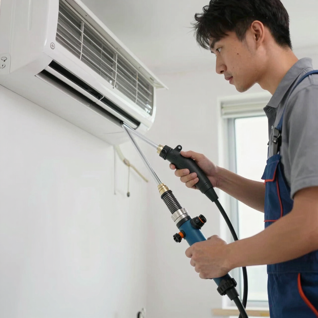 AC Drain Line Flushing