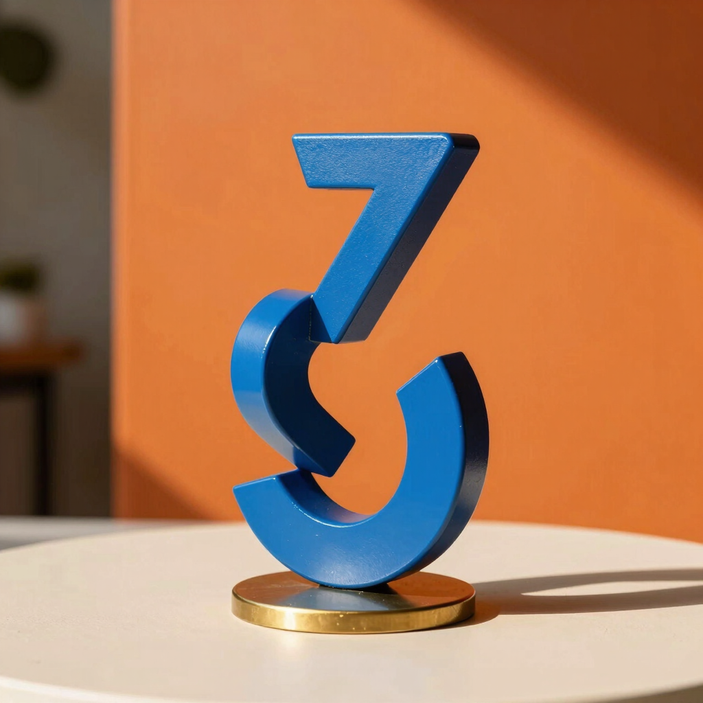 Escultura Móvil Balance Blue