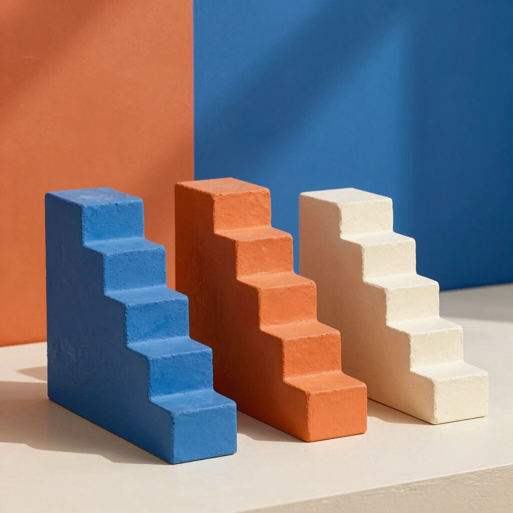 Trío de Sujeta-libros Zigzag
