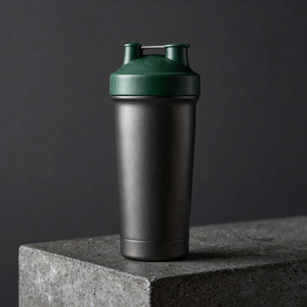 Shaker Metálico Negro Mate