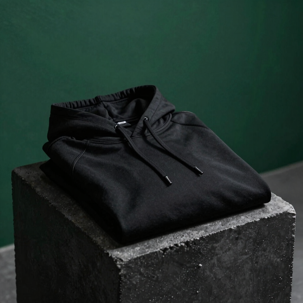 Sudadera con Capucha Heavy Black