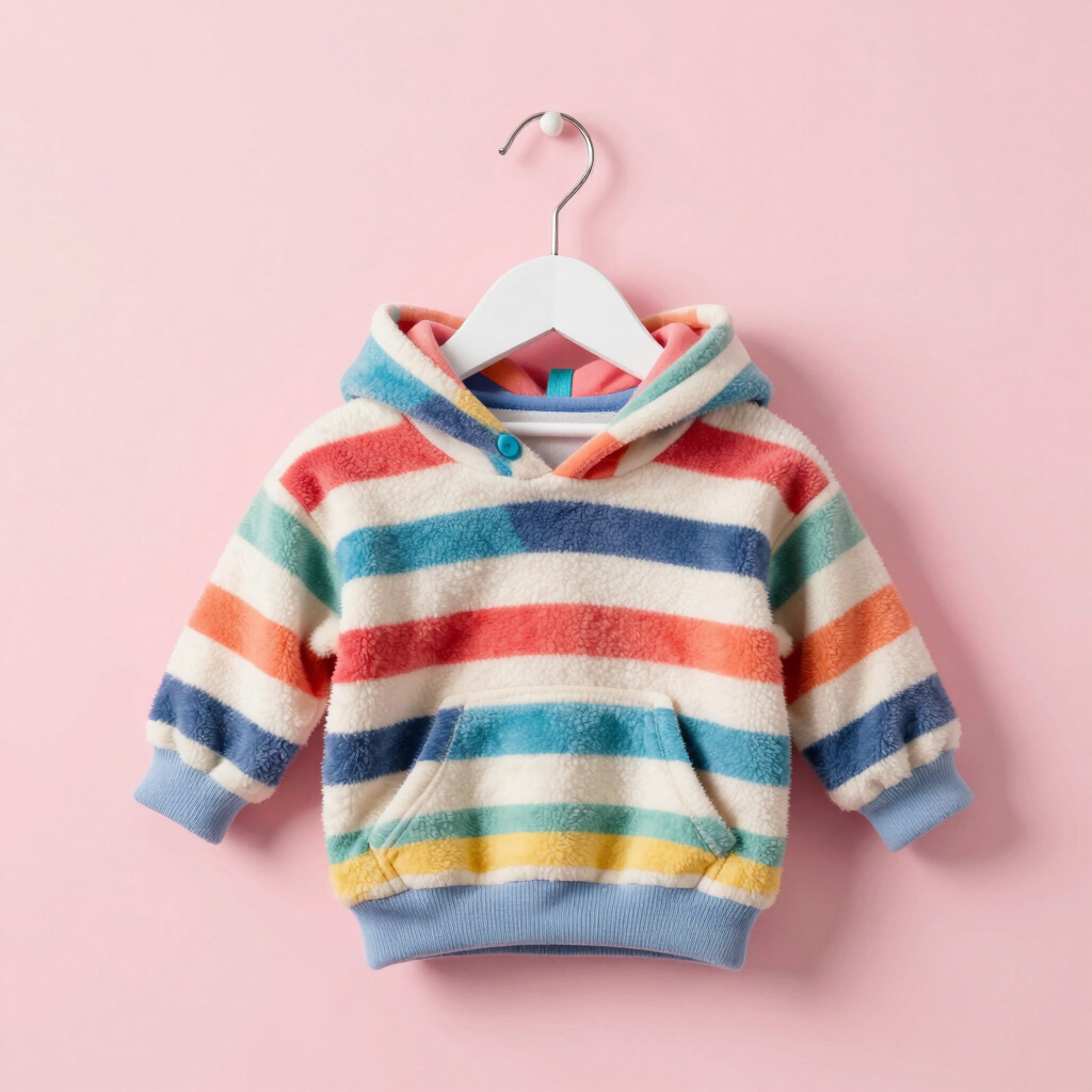 Sudadera con Capucha Arcoíris