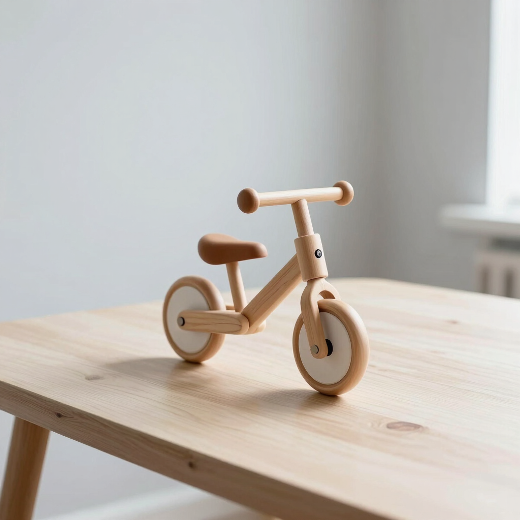 Spruce Wood Balance Bike