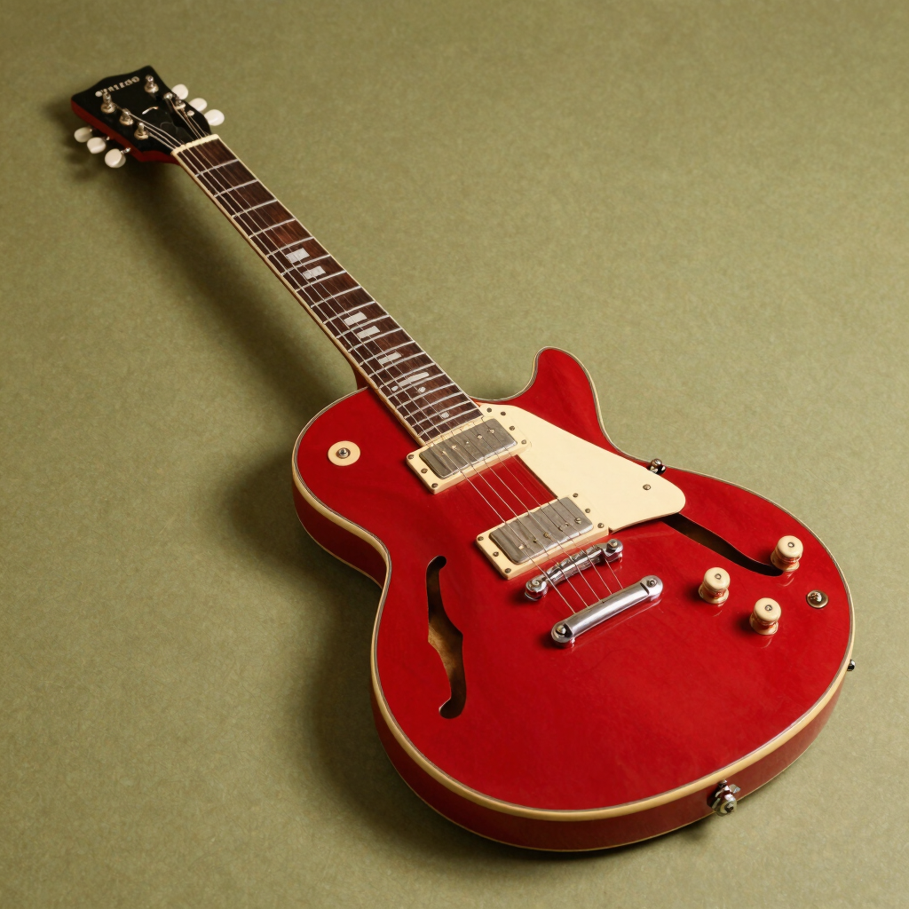 Guitarra Eléctrica Semisólida de 1978