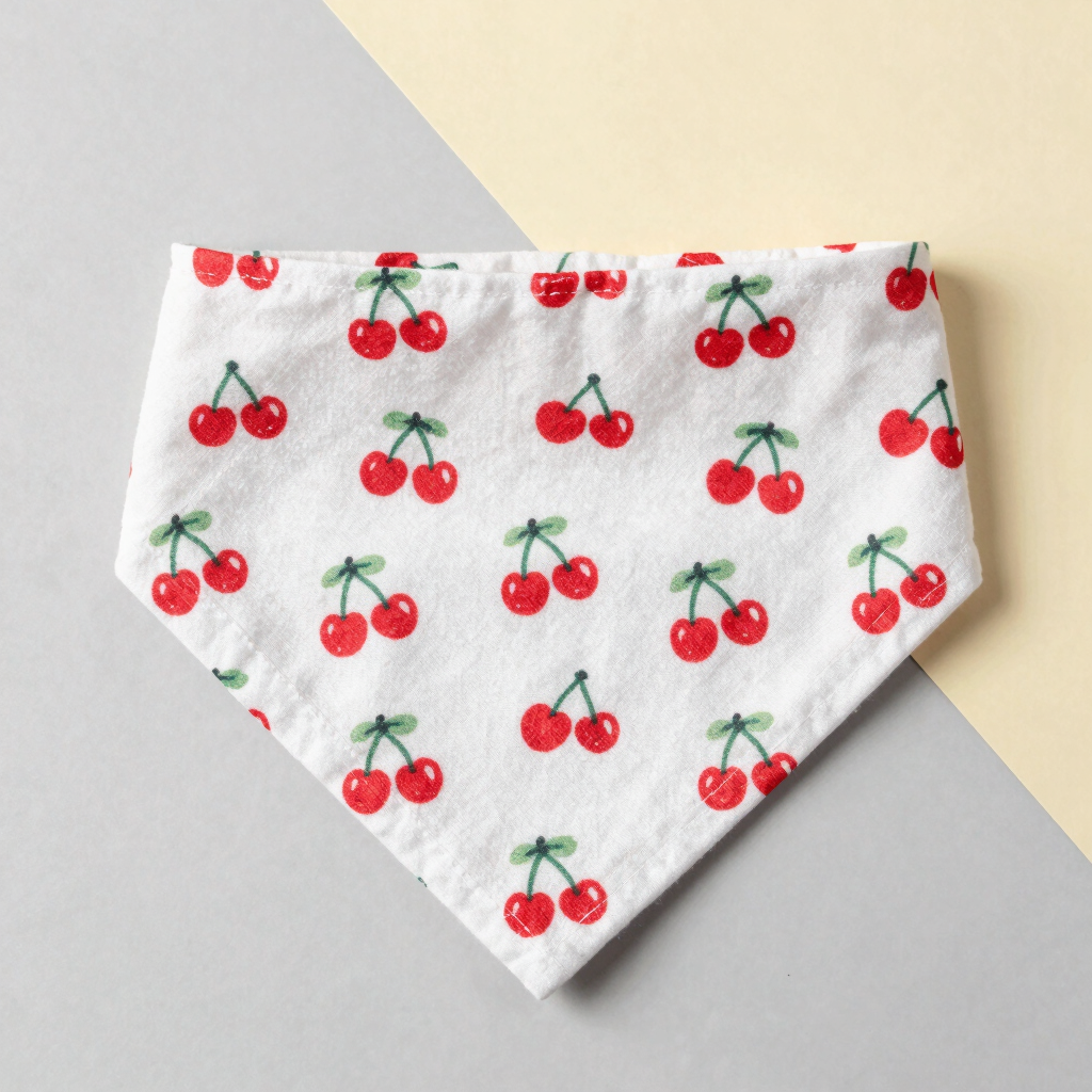 Bandana Coqueta de Cerezas
